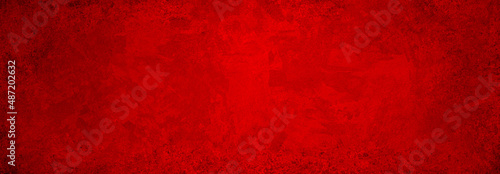 Red texture background, old Christmas paper, vintage metal textured grunge with marbled pattern