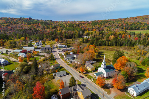 Autumn Color in East Burke, Vermont