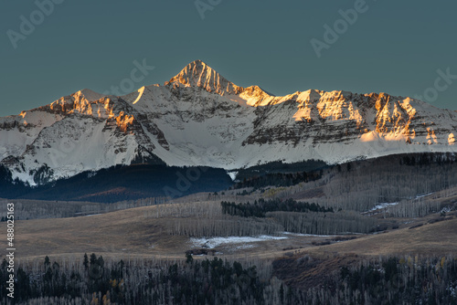 Sunrise on Mt. Wilson Near Telluride, CO