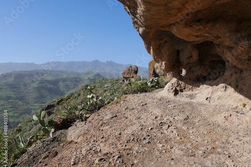 Höhle und Felsen auf Gran Canaria