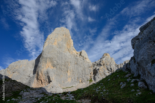 Naranjo de Bulnes (Picu Uriellu) in the Picos de Europa National Park, Asturia, Spain