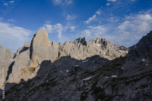 Naranjo de Bulnes (Picu Uriellu) in the Picos de Europa National Park, Asturia, Spain