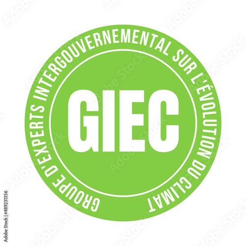 Symbole GIEC Groupe d'experts intergouvernemental sur l'évolution du climat