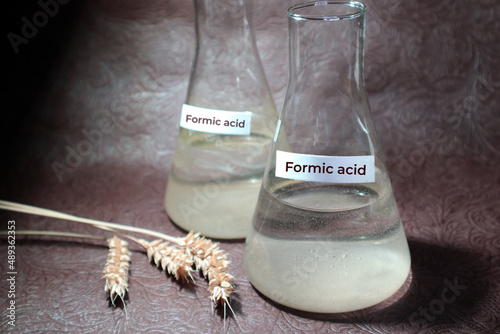 Formic acid danger chemical acid in factory