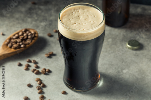 Boozy Refreshing Coffee Stout Beer