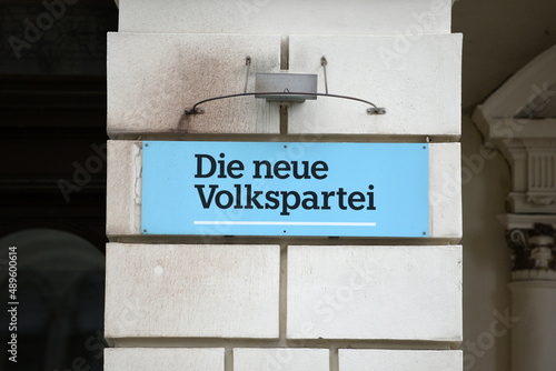 Zentrale der Neuen Volkspartei (ÖVP) in Wien