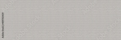 Natural French gray linen texture border background. Ecru flax fibre seamless edge pattern. Organic yarn close up woven fabric ribbon trim banner. Rustic farmhouse cloth canvas edging