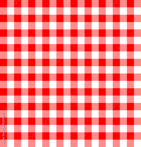 Colorful Checkered Flannel patterns of square for background.