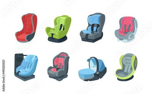 Childish automobile armchair for child, infant, newborn baby, folding stroller, buggy