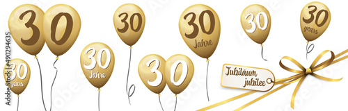 jubilee balloons 30 years