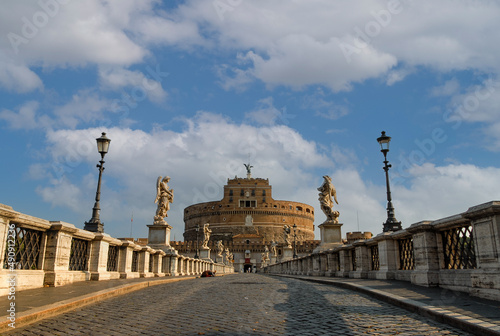 Rome, Italy - June 2000: Castel Sant’Angelo, Mauzoleum Hadriana