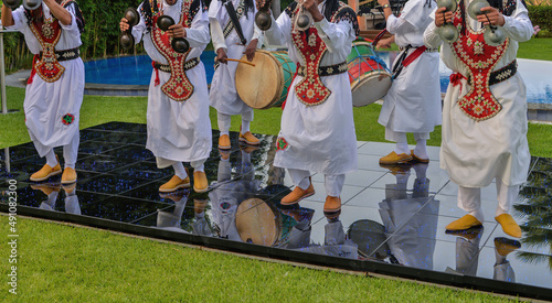 The music of Gnawa is a mix of African, Arab and Berber music and dance. It is a Moroccan origin. Its origin was in Essaouira. It is also prevalent in some parts of North Africa.