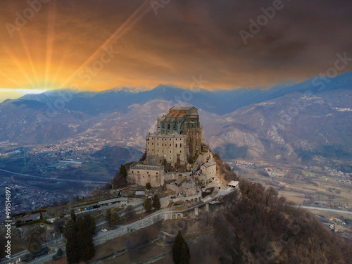 Sacra di San Michele Hermitage in Piedmont