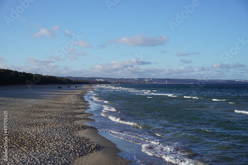 Plaża jelitkowo w Gdańsku