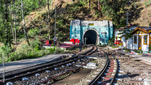  Barog Tunnel at Kasauli, Toy trains passes through this tunnel on Kalka Shimla route