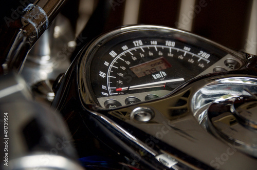 Motorcycle speedometer