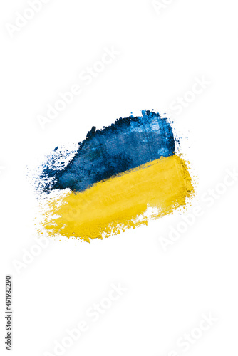 Malowana Flaga Ukrainy 