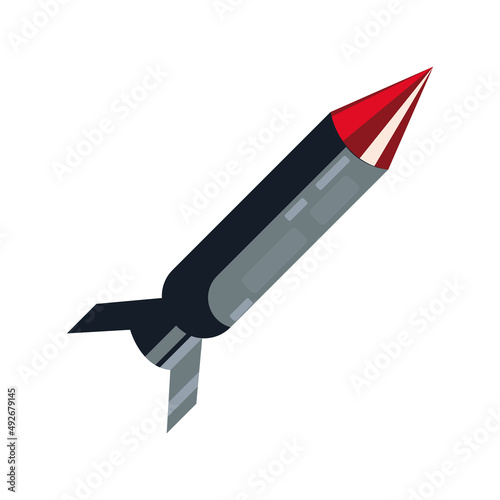 flat missile design