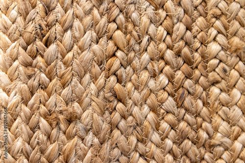 For woven rattan baskets, an image of rattan woven surface material