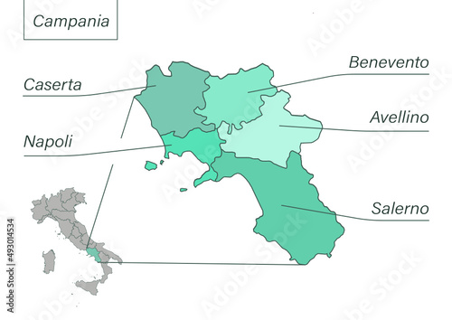 Province Regione Campania