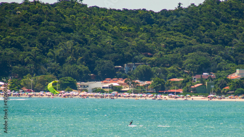 kitesurf na praia de Ponta das Canas Florianópolis Santa Catarina Brasil Florianopolis