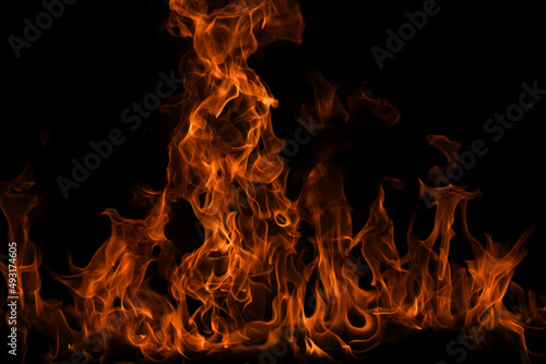 Fire flame motion pattern abstract texture. Burning fire, flame overlay background.