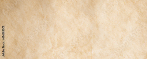 Texture di pergamena, vecchia carta formato banner