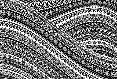 maori geometric pattern tattoo design texture wave cross intricate normal