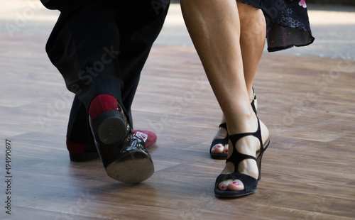 Photo of professional argentine tango dancers