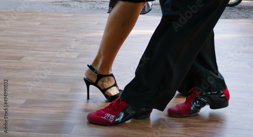 Photo of professional argentine tango dancers