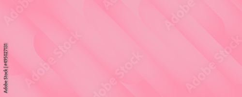 Abstrakcyjne wektorowe tło, wzór na baner. Gładkie różowe pasy z gradientem.