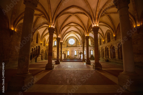 Alcobaca monastery interior