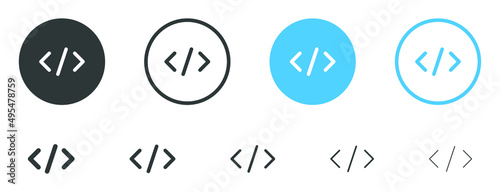 code icon coding icons