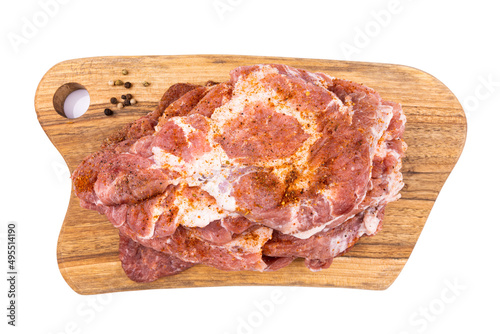mięso wieprzowe w przyprawach