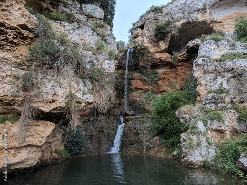 Cascata Gravina di Riggio, Grottaglie, puglia, salento, Italy