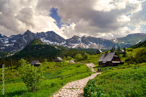 tatry, zakopane, dolina gąsienicowa, dolina pięciu stawów, tatry wysokie, karpaty, zima, śnieg