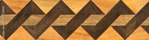 Wooden marquetry can be patterns created from the combination of wood, wooden floor, parquet, cutting board