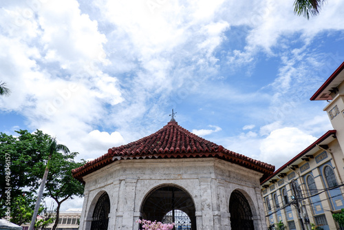 Magellan's Cross Pavilion Plaza Sugbo beside the Basilica del Santo Niño Cebu City, Philippines