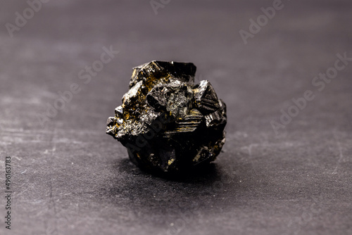 magnetite stone, magnetic material formed by iron oxide, magnet stone used in compasses