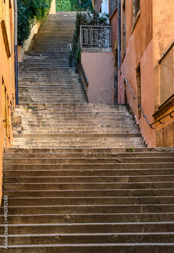 Lyon stairway