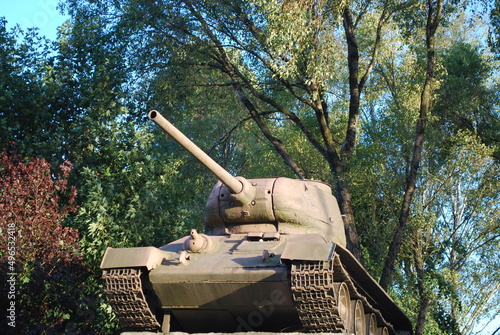 old tank monument