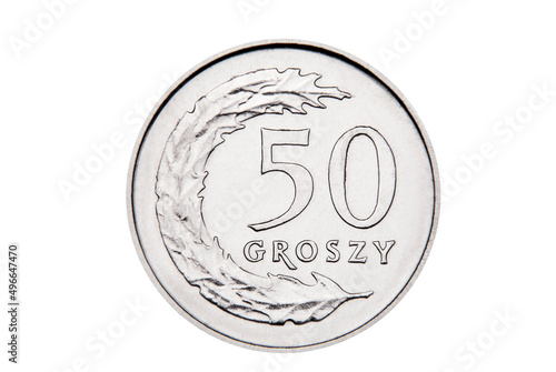 Moneta 50 groszy Polskich