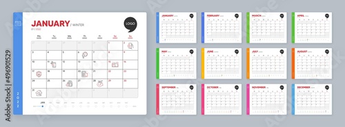 Calendar 2022 month schedule. Calculator alarm, 360 degrees and Puzzle game minimal line icons. Manual, Waiting, Cyber attack icons. Bill accounting, Communication, Inspect web elements. Vector