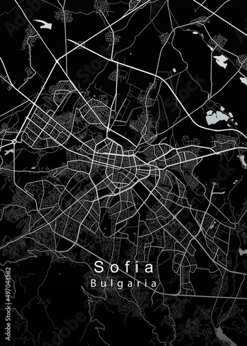 Sofia Bulgaria City Map