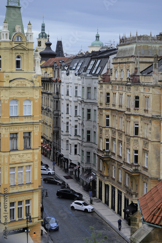 Widok z okna na praskim starym mieście, Józefów