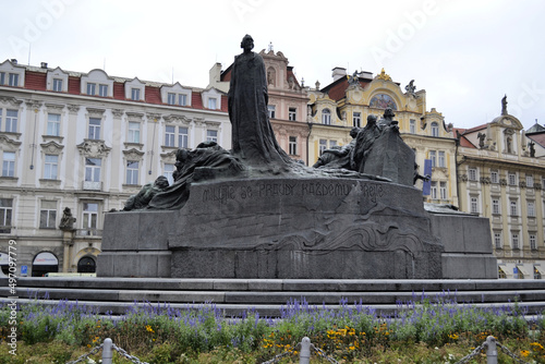 Pomnik Jana Husa na rynku w Pradze, Czechy