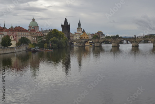 Hradczany z Mostem Karola, Praga