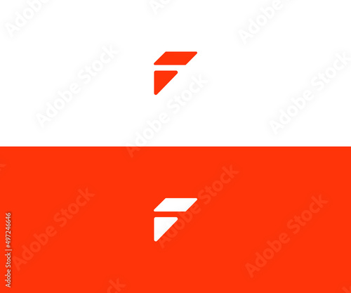 letter f logo design