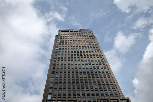 The ING Building Or The Rembrandt Tower At Amsterdam The Netherlands 12-3-2022