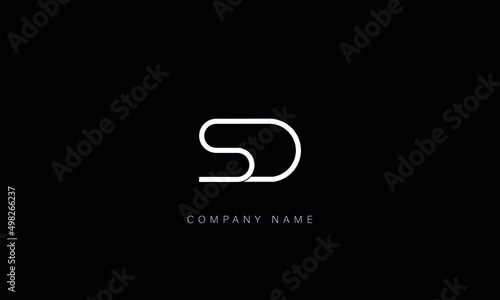 SD, DS, SD, Letters Logo Monogram